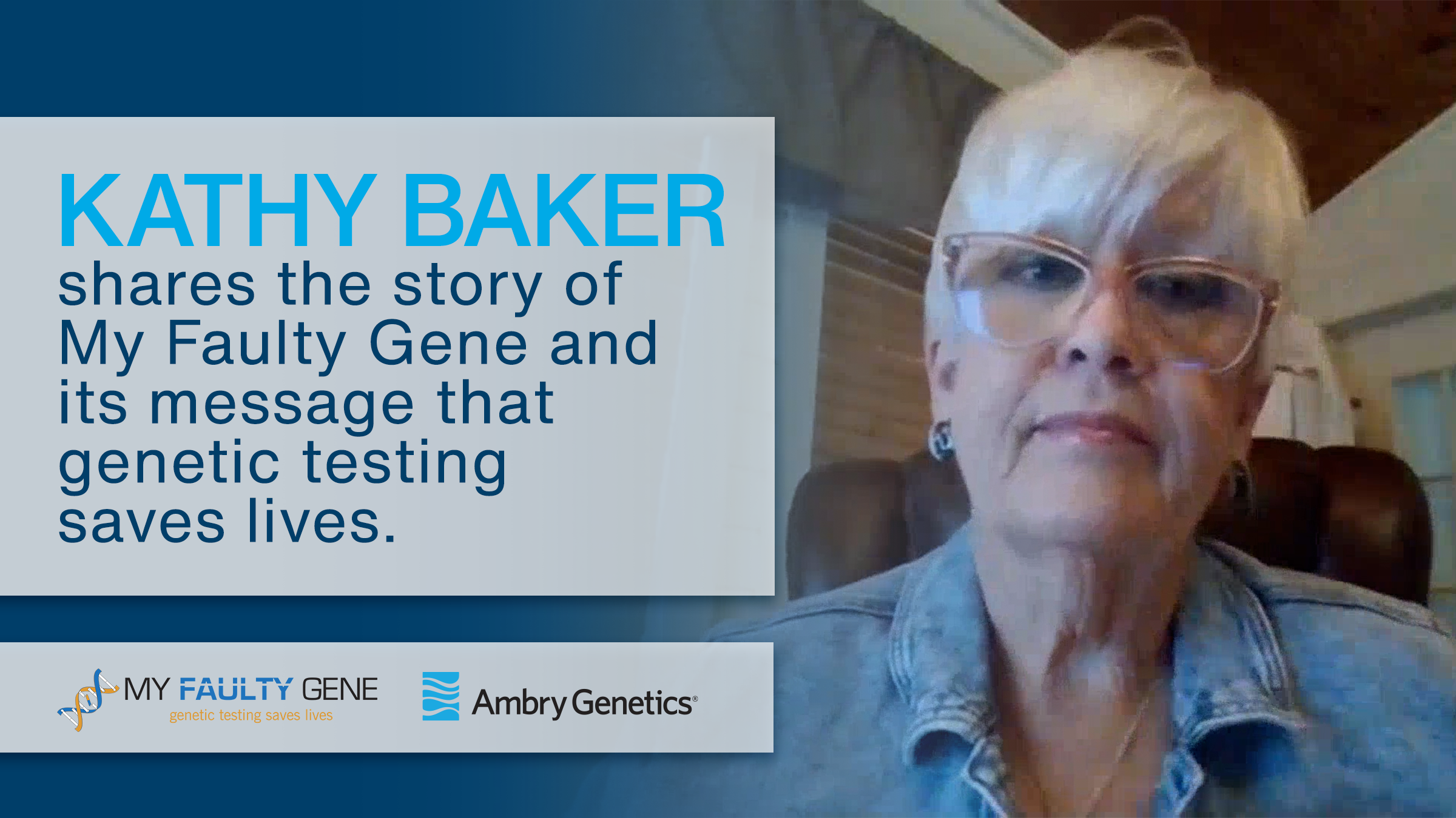 A Q&A with My Faulty Gene founder Kathy Baker
