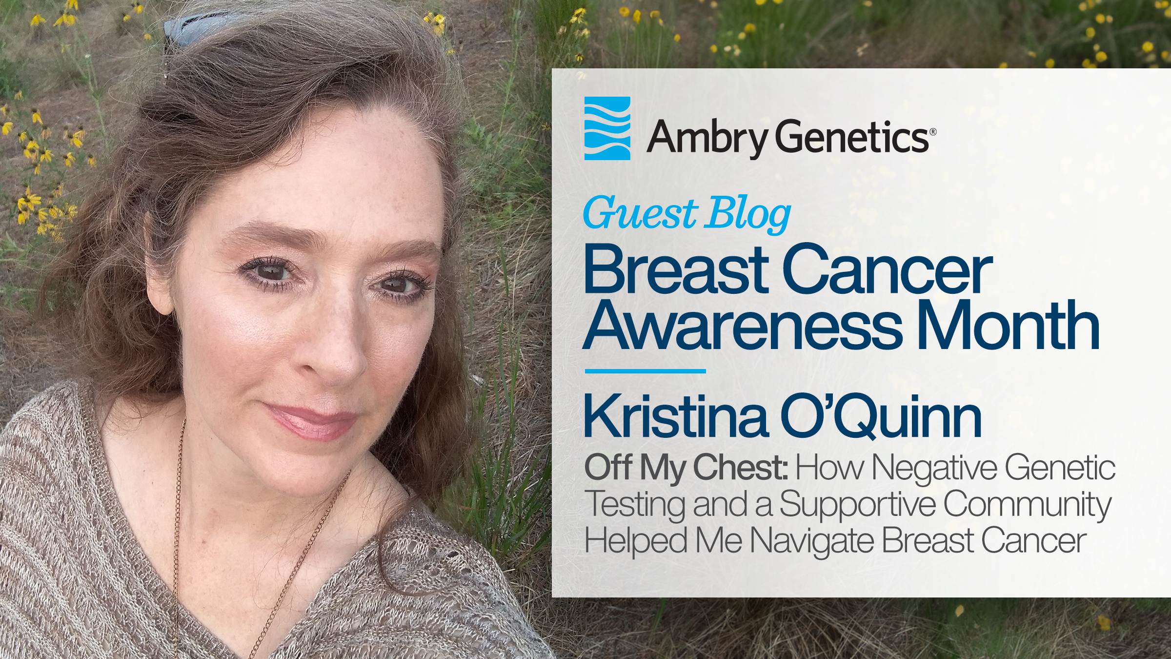 Off My Chest: How Negative Genetic Testing and a Supportive Community Helped Me Navigate Breast Cancer
