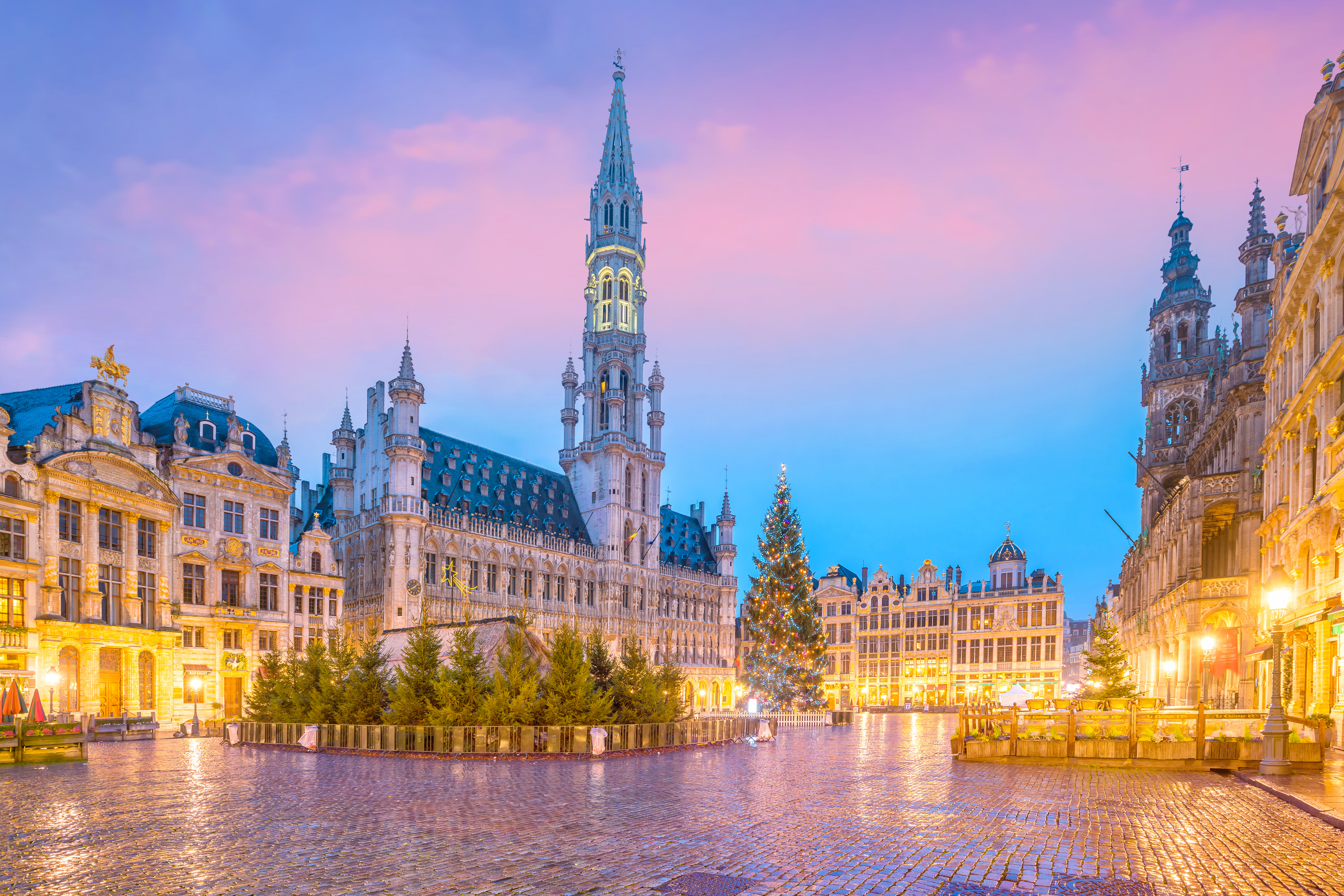 The Grand Place in old town Brussels, Belgium