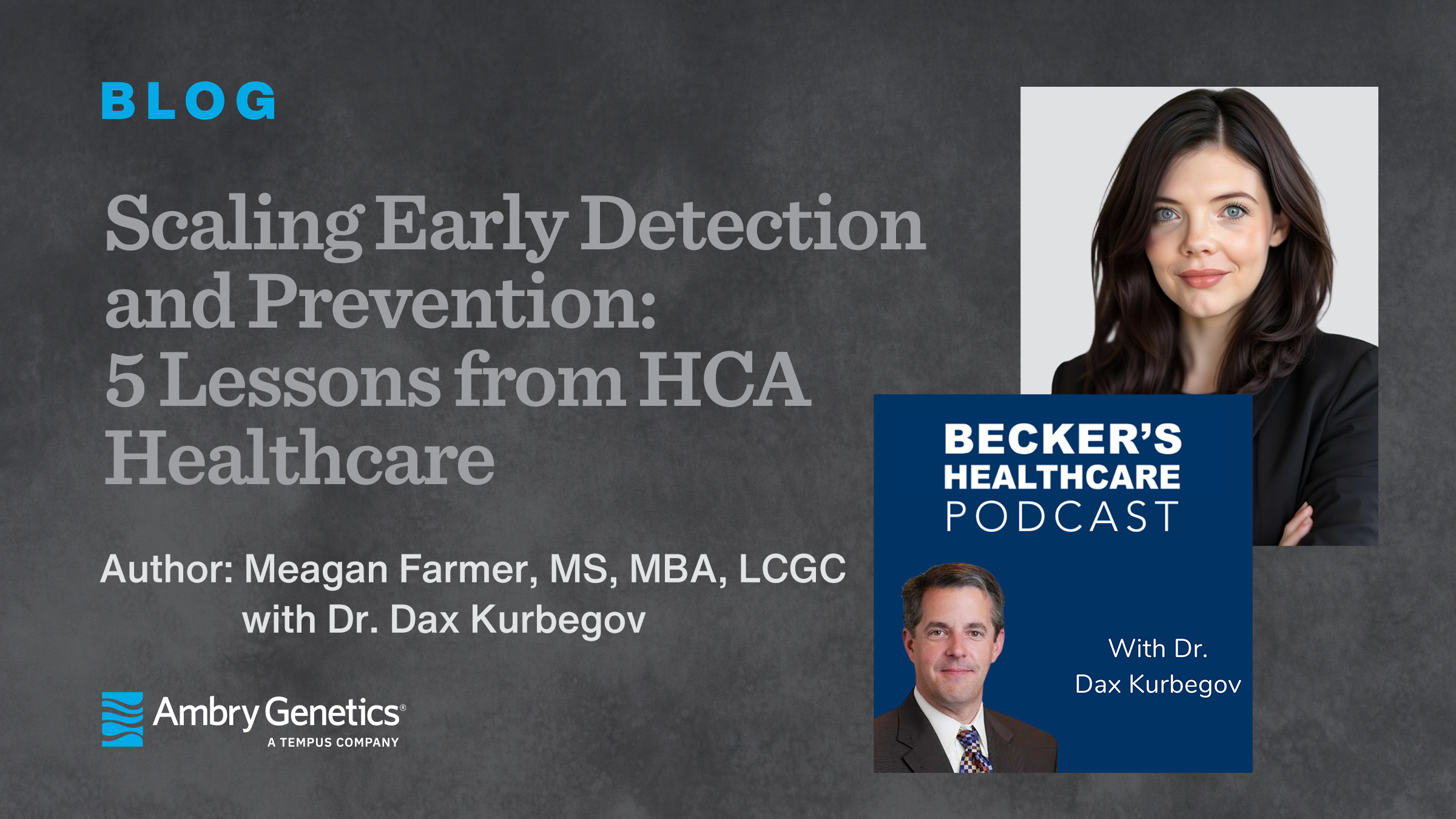 Scaling Early Detection and Prevention: 5 Lessons from HCA Healthcare