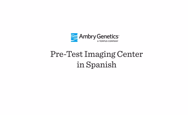 Pre-Test Genetics Education (Imaging Centers) (Spanish)