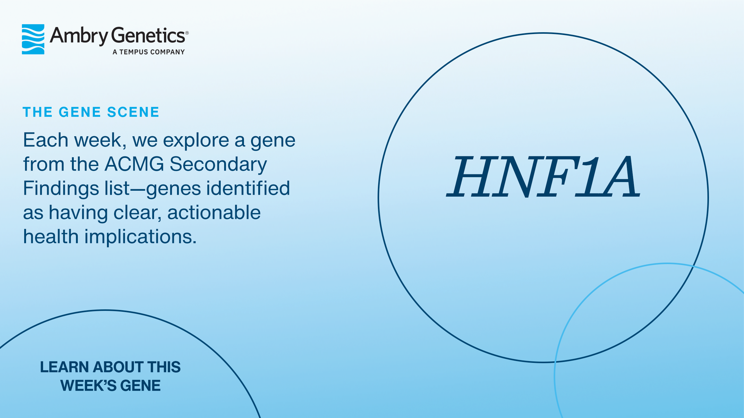The Gene Scene: HNF1A