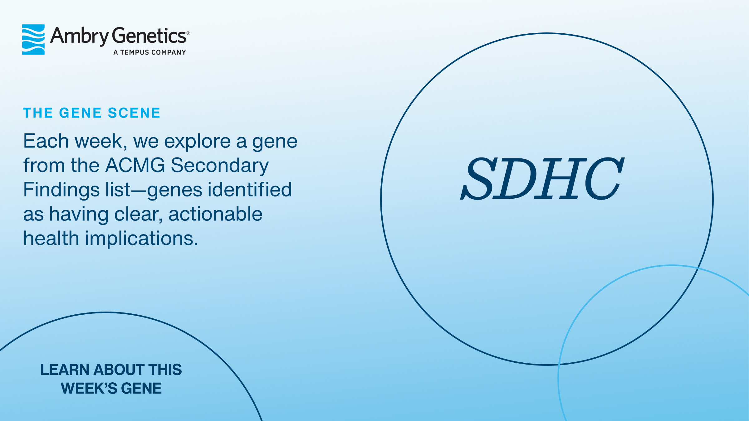 The Gene Scene: SDHC